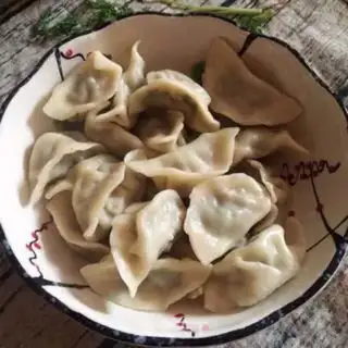 Make Porridge pork dumplings step 9