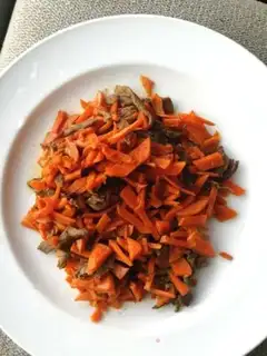 Make Carrot and beef silk step 9