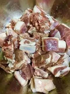 Make Lamb fire pot step 0
