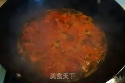 Make Tomato eggs and fish step 4