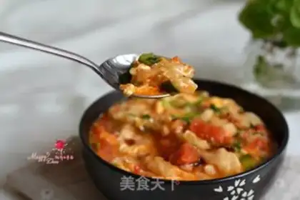 Make Tomato eggs and fish step 9