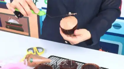 Make Chocolate cupcakes step 14