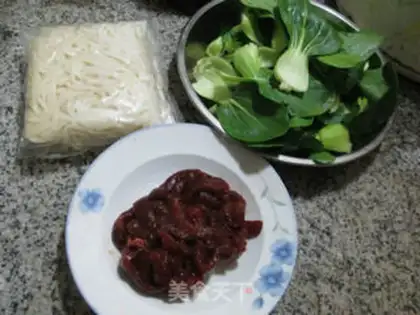 Make The green oxen willows and twilight noodles step 0