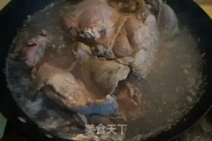 Make White water lamb step 1