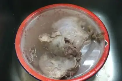 Make White water lamb step 2