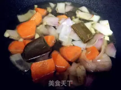 Make Thai potato curry chicken step 7