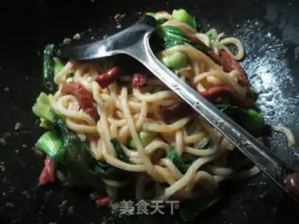 Make The green oxen willows and twilight noodles step 7