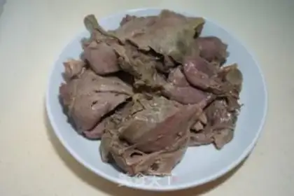 Make White water lamb step 7