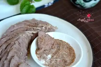 Make White water lamb step 9