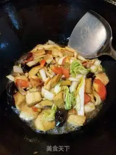 Make Tofu with cabbage step 7