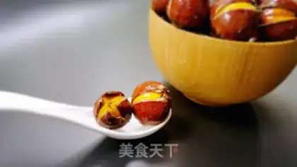 Make Sugar roasted chestnuts step 8