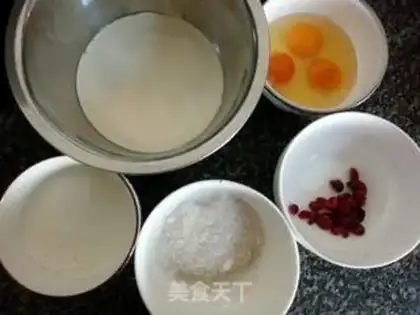 Make The cranberry and the balls step 0