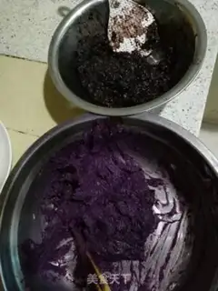 Make Purple-rice potato sandwich step 0