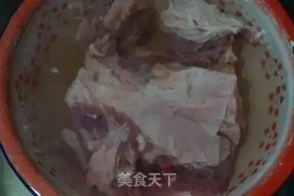 Make Home-cooked cow step 1
