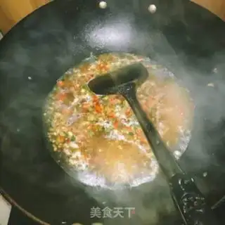 Make Garlic fan sap step 2