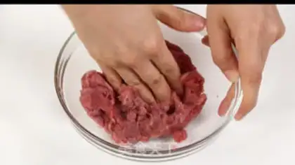 Make Easy Bear Japanese burger step 3