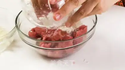 Make Easy Bear Japanese burger step 4