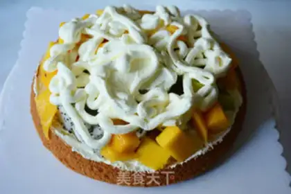 Make Yellow cake step 8