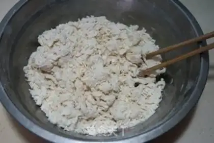 Make Bean bag and sugar triangle step 1
