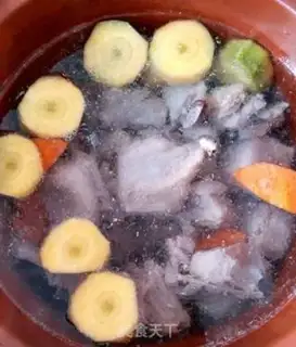 Make Carrot steak fan soup step 4