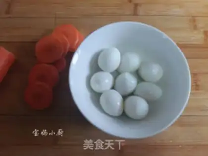 Make Quail eggs, meatballs step 7