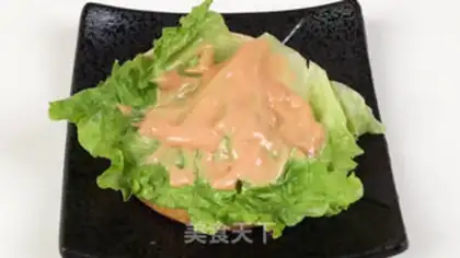 Make Easy Bear Japanese burger step 12