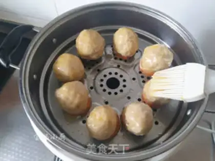 Make Quail eggs, meatballs step 10