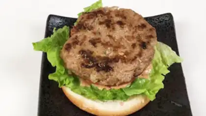 Make Easy Bear Japanese burger step 14