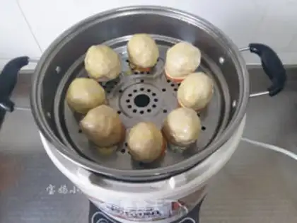 Make Quail eggs, meatballs step 11