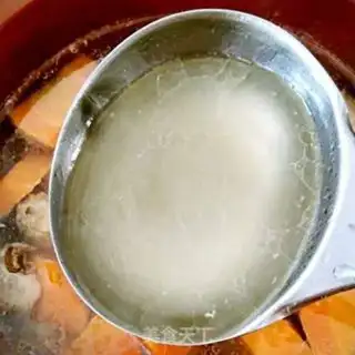 Make Carrot steak fan soup step 11