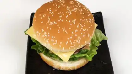 Make Easy Bear Japanese burger step 17