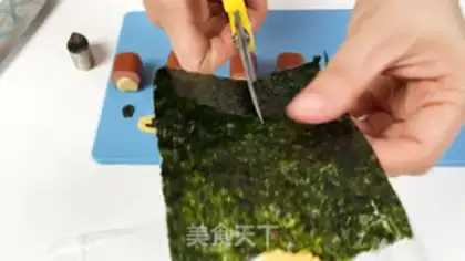 Make Easy Bear Japanese burger step 20