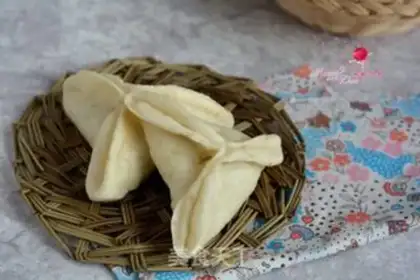 Make Bean bag and sugar triangle step 22