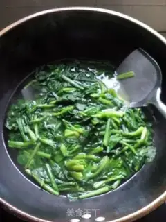 Make Spinach chords step 2