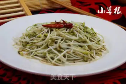 Make Jealous green bean sprouts step 8