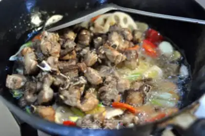 Make Dry pan ribs step 9