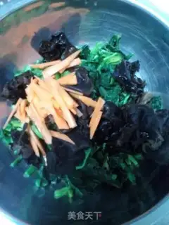 Make Spinach chords step 5
