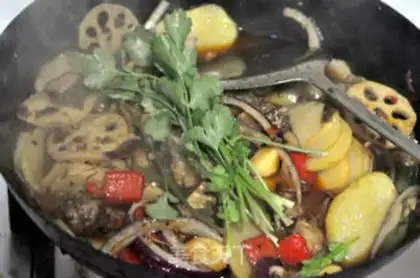 Make Dry pan ribs step 17