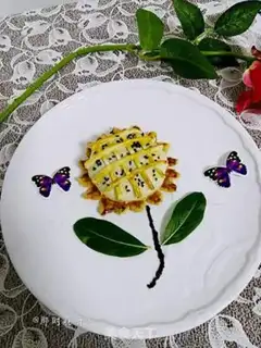 Make Make a sunflower step 18