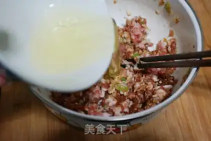 Make Tofu meatball soup step 1