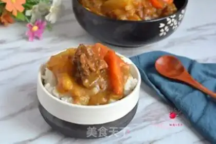 Make Curry beef potatoes step 12