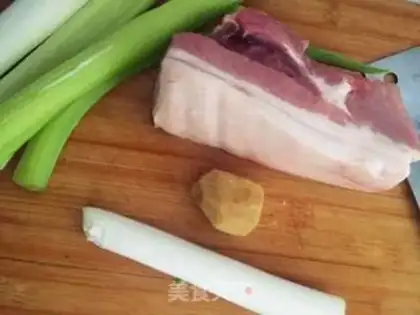 Make Garlic white meat step 0