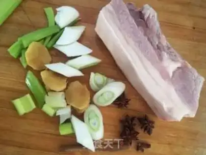 Make Garlic white meat step 2