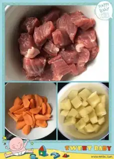 Make Curry potato gravy step 0