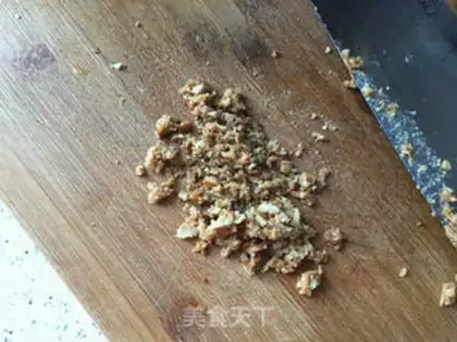 Make The radish meat bag step 4