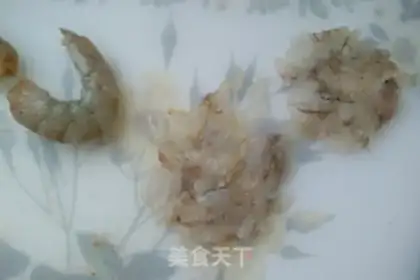 Make Crystal shrimp dumplings step 1