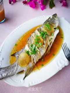 Make Steamed sea bass step 11