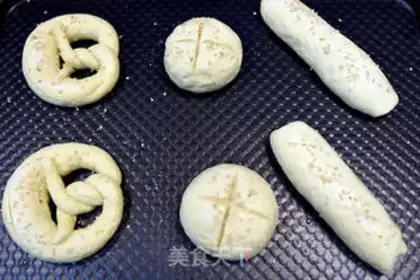 Make Alkali bread practices step 8