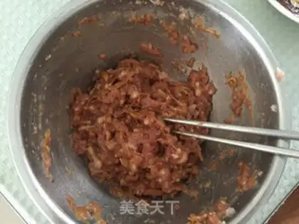 Make The radish meat bag step 11