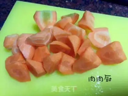 Make Carrot pigtails step 1